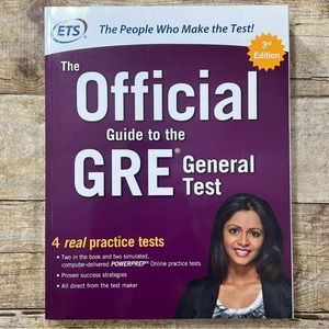 ETS The Official Guide to the GRE General Test 3rd Edition Study Guide Book‎